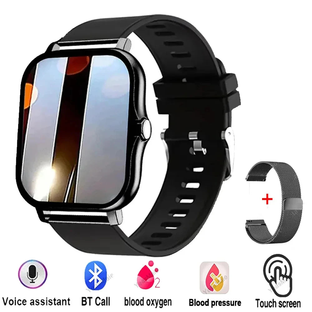 Smart watch, wireless calling /dial, multi -Sport mode, calling reminder and rejection, SMS reminder, for iPhone/Andriod