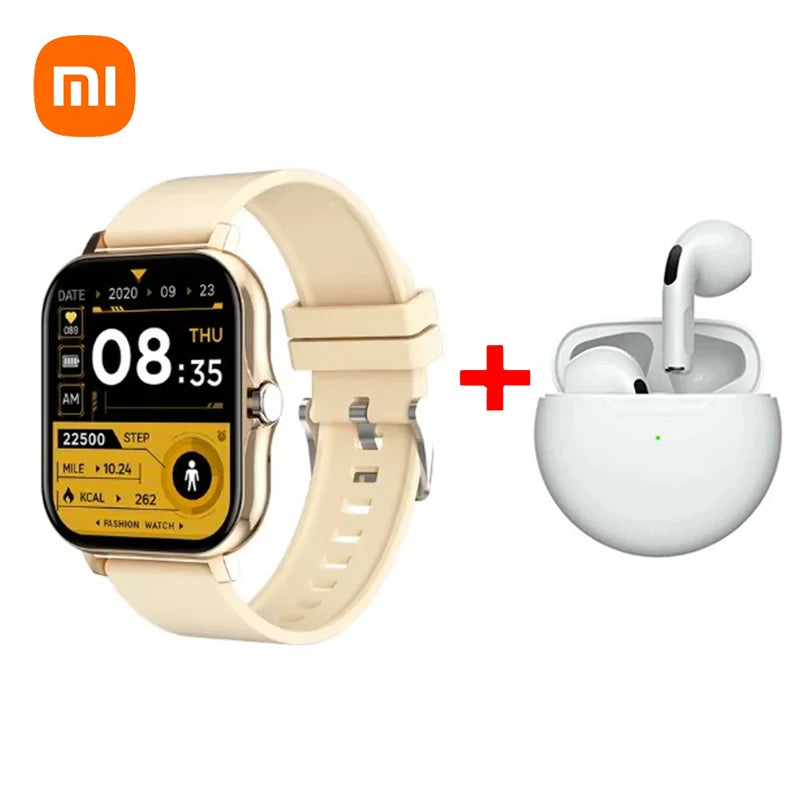 Xiaomi Smart Watch Women Men Lady Gift Sport Fitness Watches Heart Rate Monitor Waterproof Smartwatch For Phones Android IOS