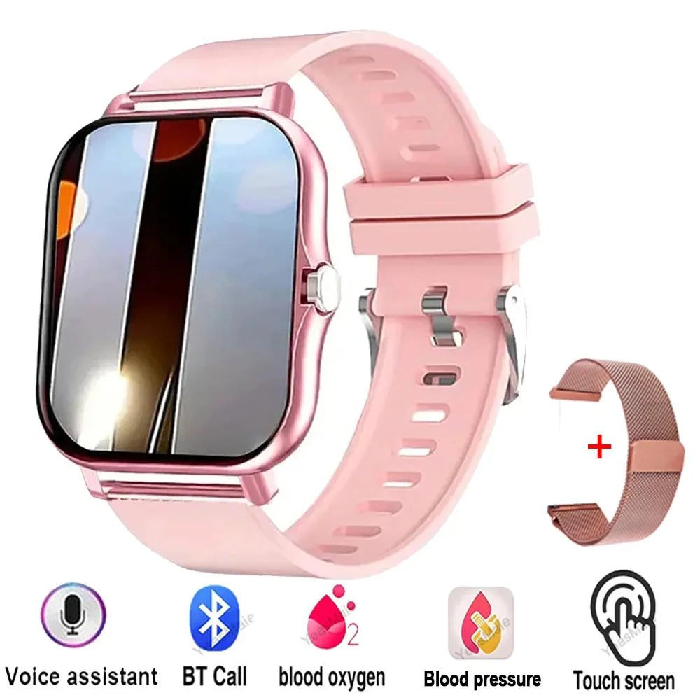 Smart watch, wireless calling /dial, multi -Sport mode, calling reminder and rejection, SMS reminder, for iPhone/Andriod